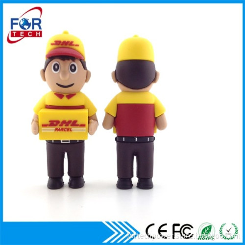 dhl express office corporate promotional gift dhl gifts set power bank & airplane usb for souvenirs